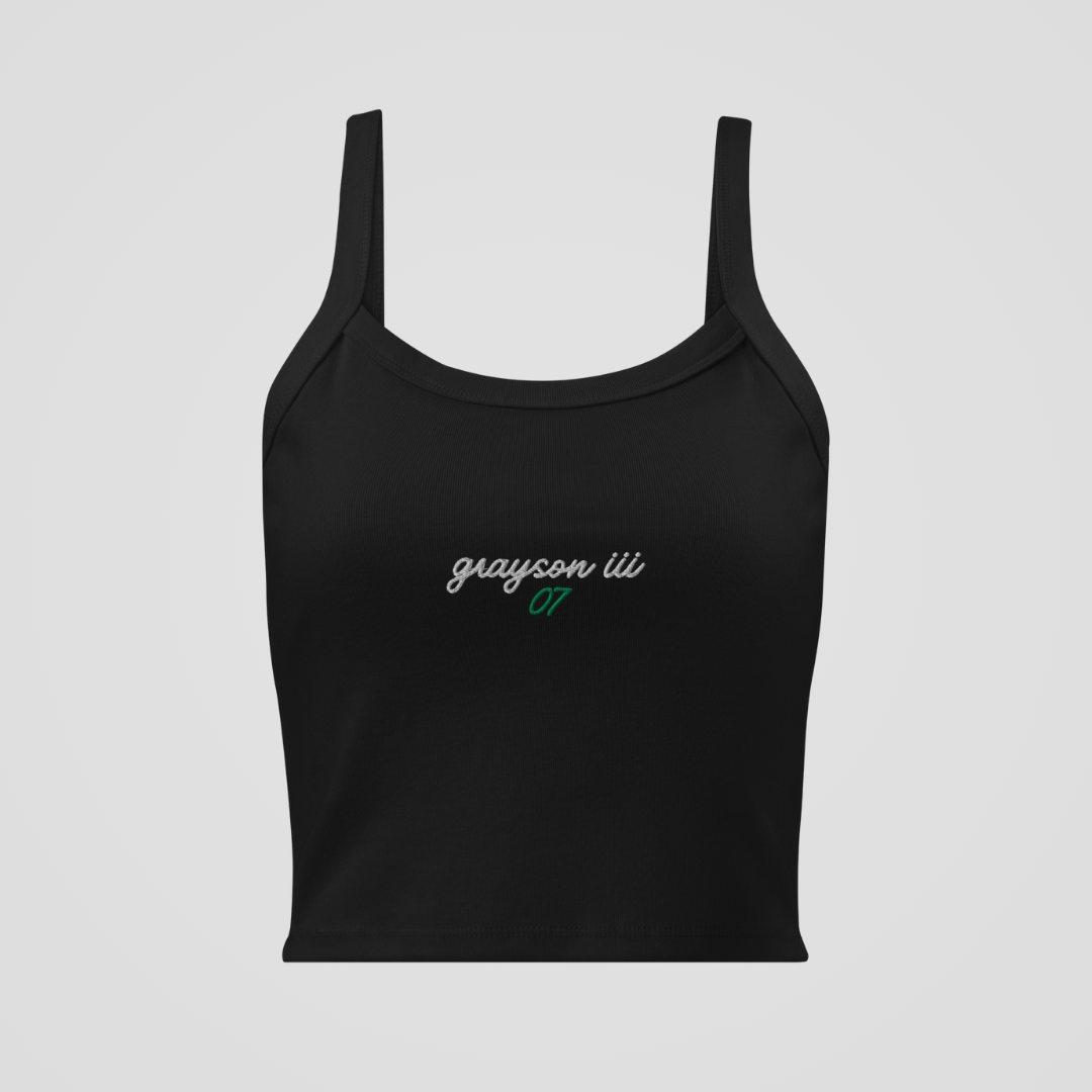 THUNDER BAY HORSEMEN EMBROIDERED BABY TANK