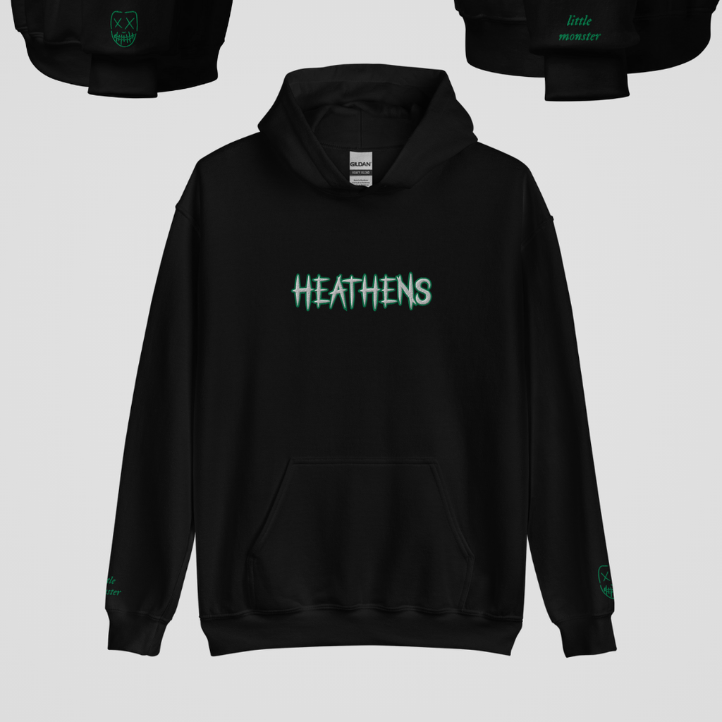 HEATHENS EMBROIDERED HOODIE