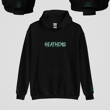 HEATHENS EMBROIDERED HOODIE