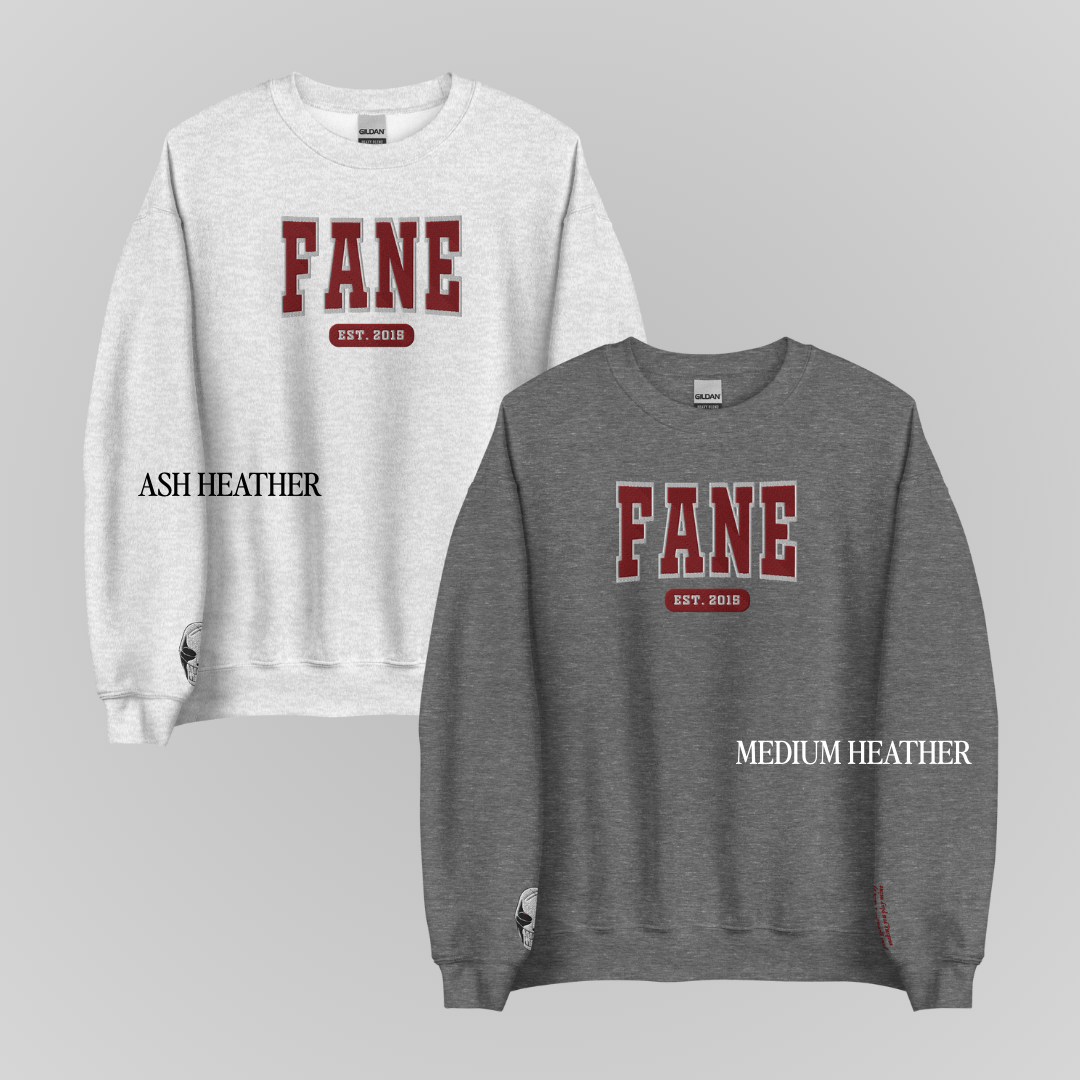 DEVIL'S NIGHT COLLEGIATE EMBROIDERED CREWNECKS *MICHAEL x RIKA EDITION