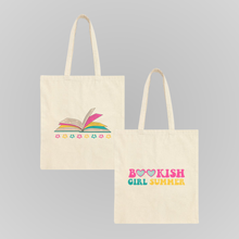 Load image into Gallery viewer, BOOKISH GIRL SEASONS TOTES
