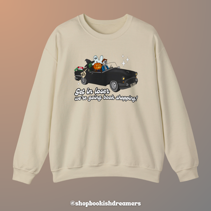 WE'RE GOING BOOK SHOPPING CREWNECK