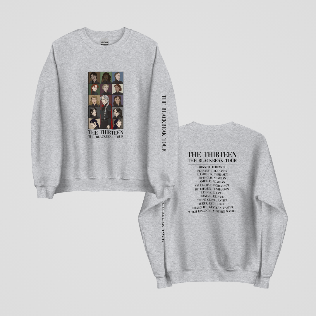 SARAH J MAAS CONCERT ERAS CREWNECKS