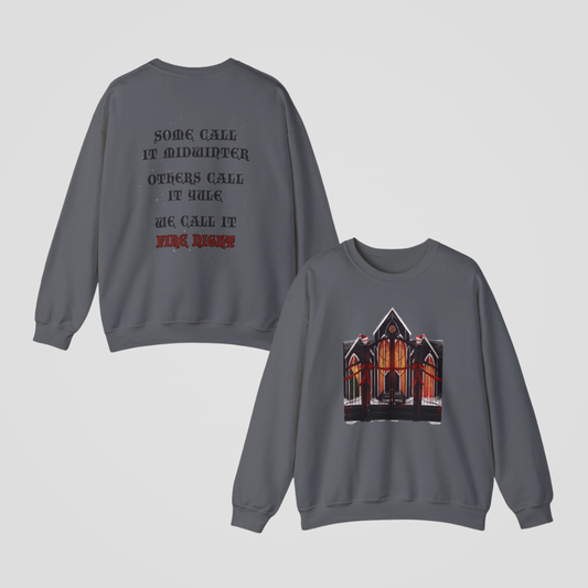 FIRE NIGHT CREWNECK