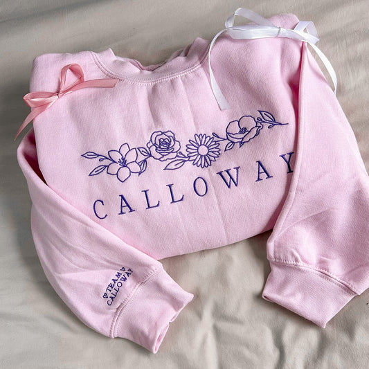 CALLOWAY EMBROIDERED CREWNECK