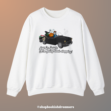 Load image into Gallery viewer, WE&#39;RE GOING BOOK SHOPPING CREWNECK
