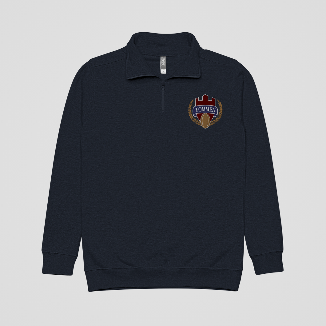 TOMMEN COLLEGE FLEECE QUARTER-ZIP JACKET