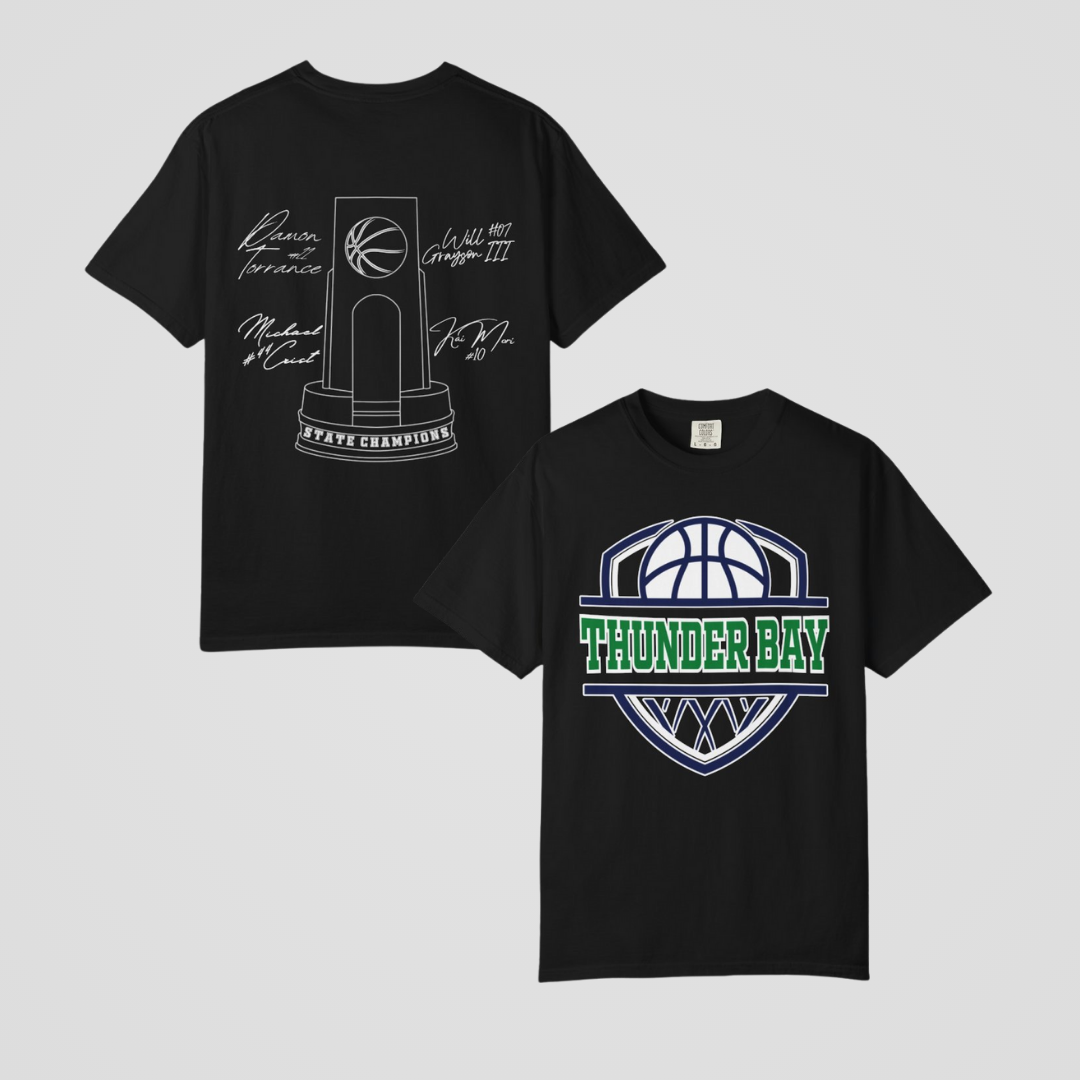 THUNDER BAY BASKETBALL TEE