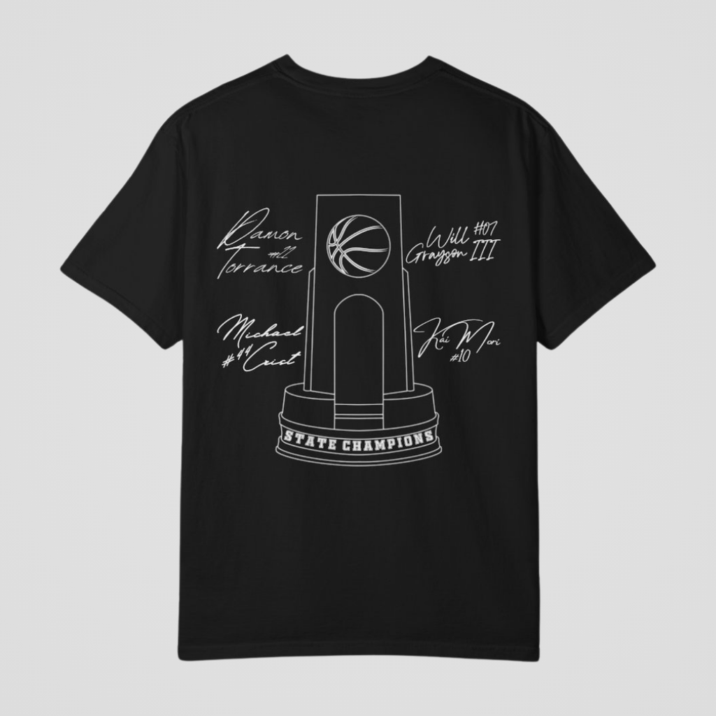 THUNDER BAY BASKETBALL TEE