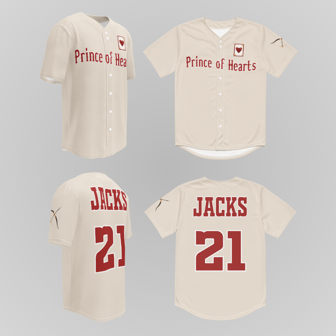 ONCE UPON A BROKEN HEART BASEBALL JERSEYS