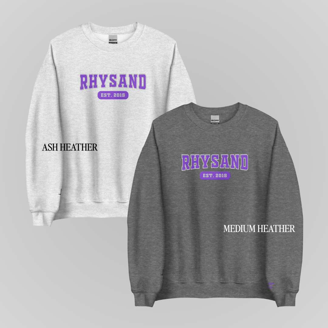 ACOTAR COLLEGIATE EMBROIDERED CREWNECKS *RHYSAND x FEYRE EDITION