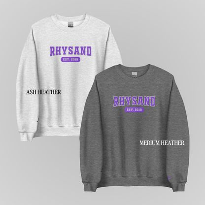 ACOTAR COLLEGIATE EMBROIDERED CREWNECKS *RHYSAND x FEYRE EDITION