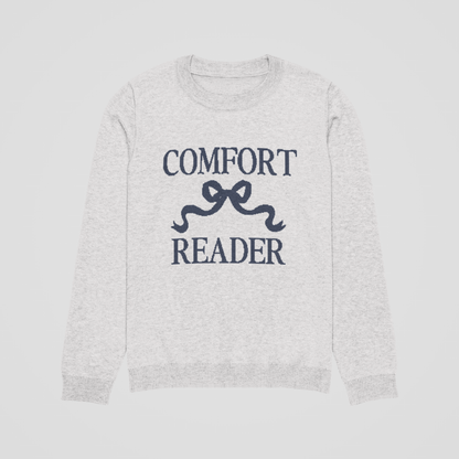 COMFORT READER KNIT SWEATER