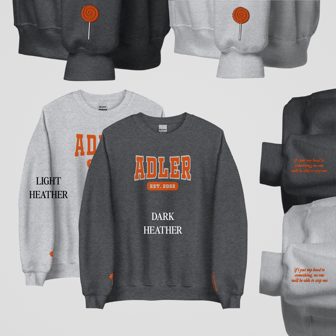 EMPIRE COLLEGIATE EMBROIDERED CREWNECKS *DANIEL x NICOLE EDITION