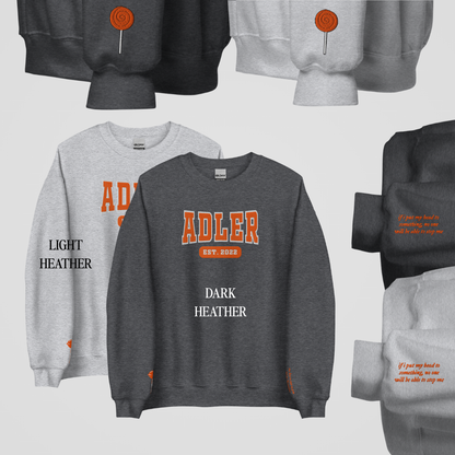 EMPIRE COLLEGIATE EMBROIDERED CREWNECKS *DANIEL x NICOLE EDITION