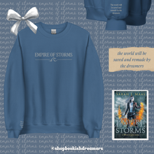 Load image into Gallery viewer, SARAH J MAAS BOOKS EMBROIDERED CREWNECK
