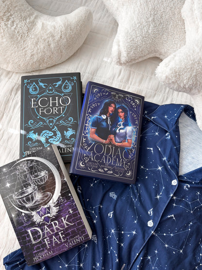 ZODIAC ACADEMY PAJAMA SHORTS SET