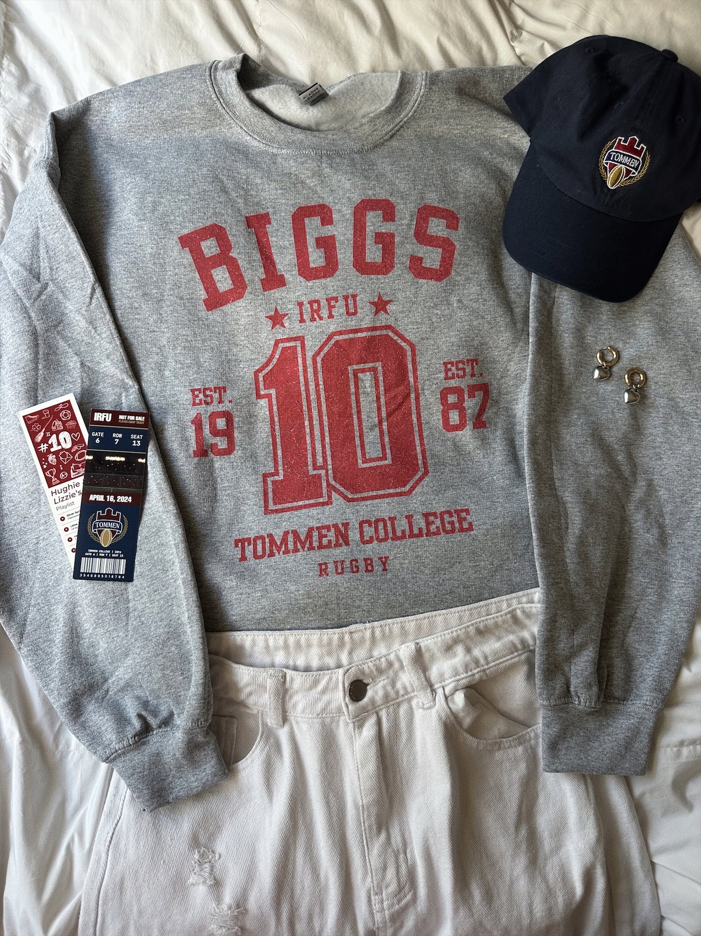 TOMMEN BOYS ATHLETIC CREWNECKS