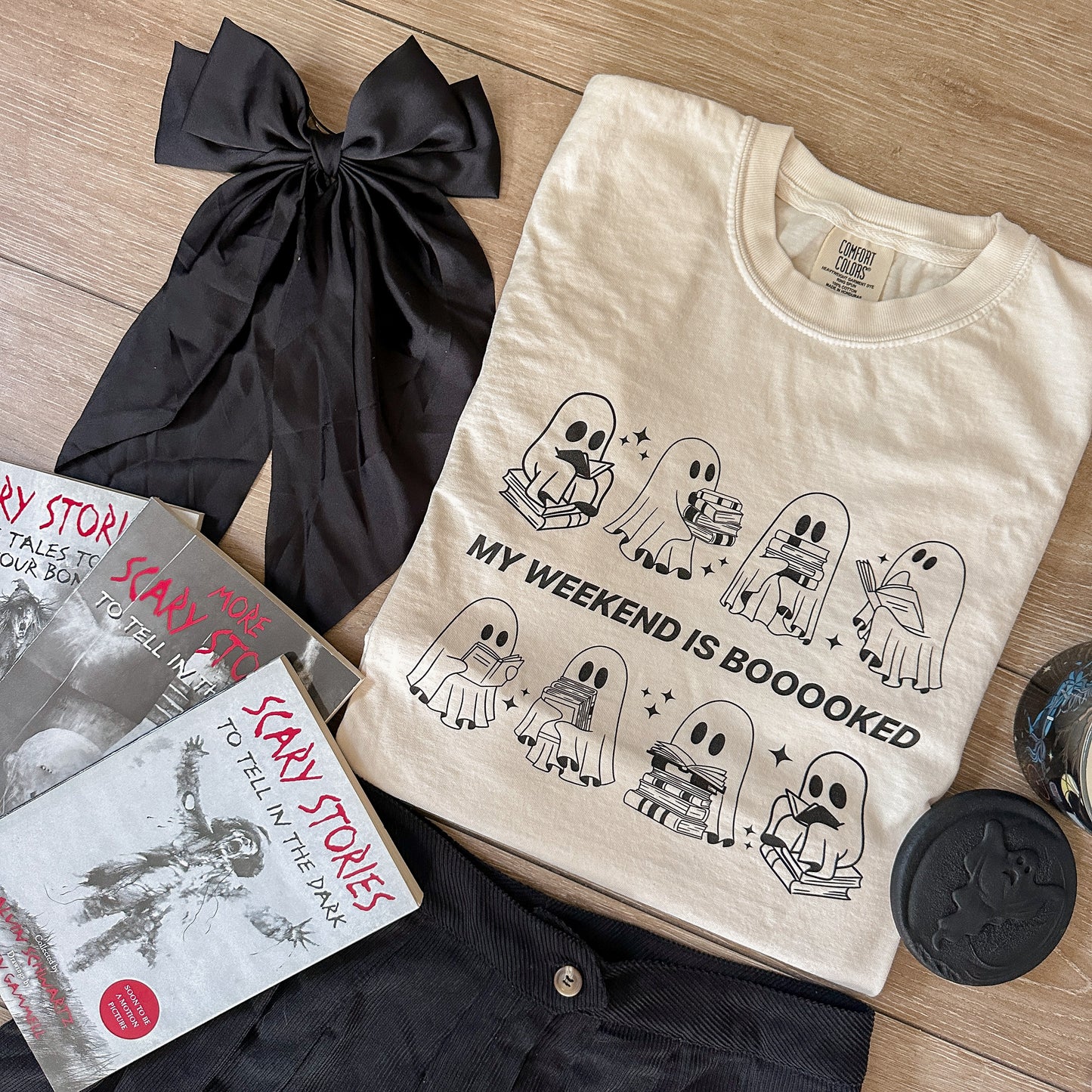 BOOOOKED WEEKEND TEE