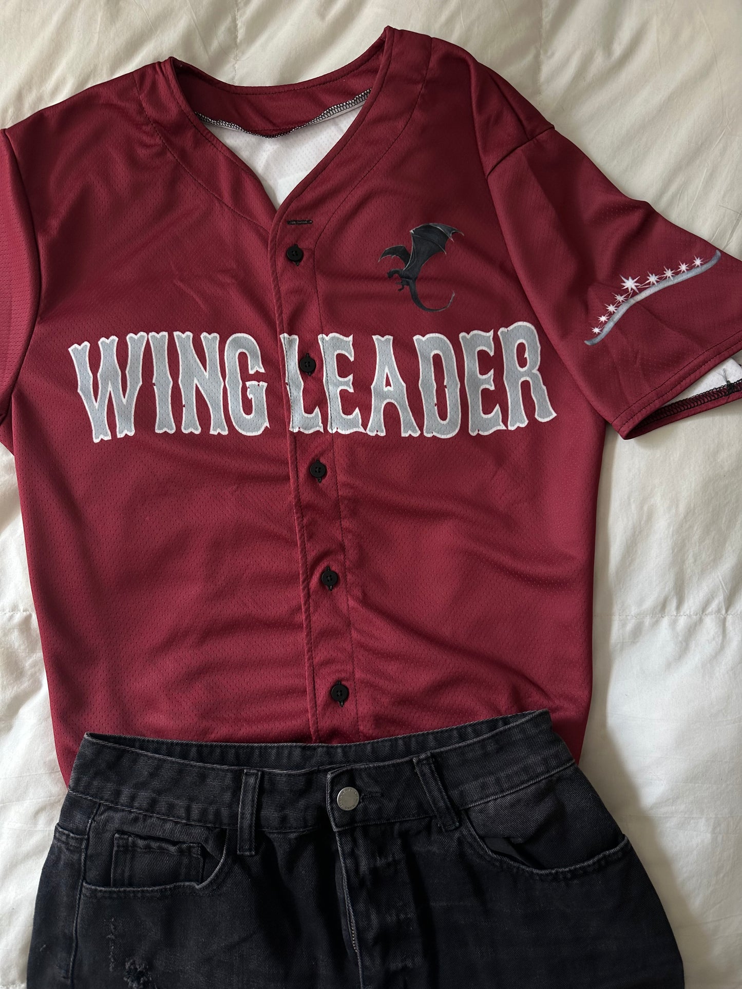 THRONE OF GLASS BASEBALL JERSEYS