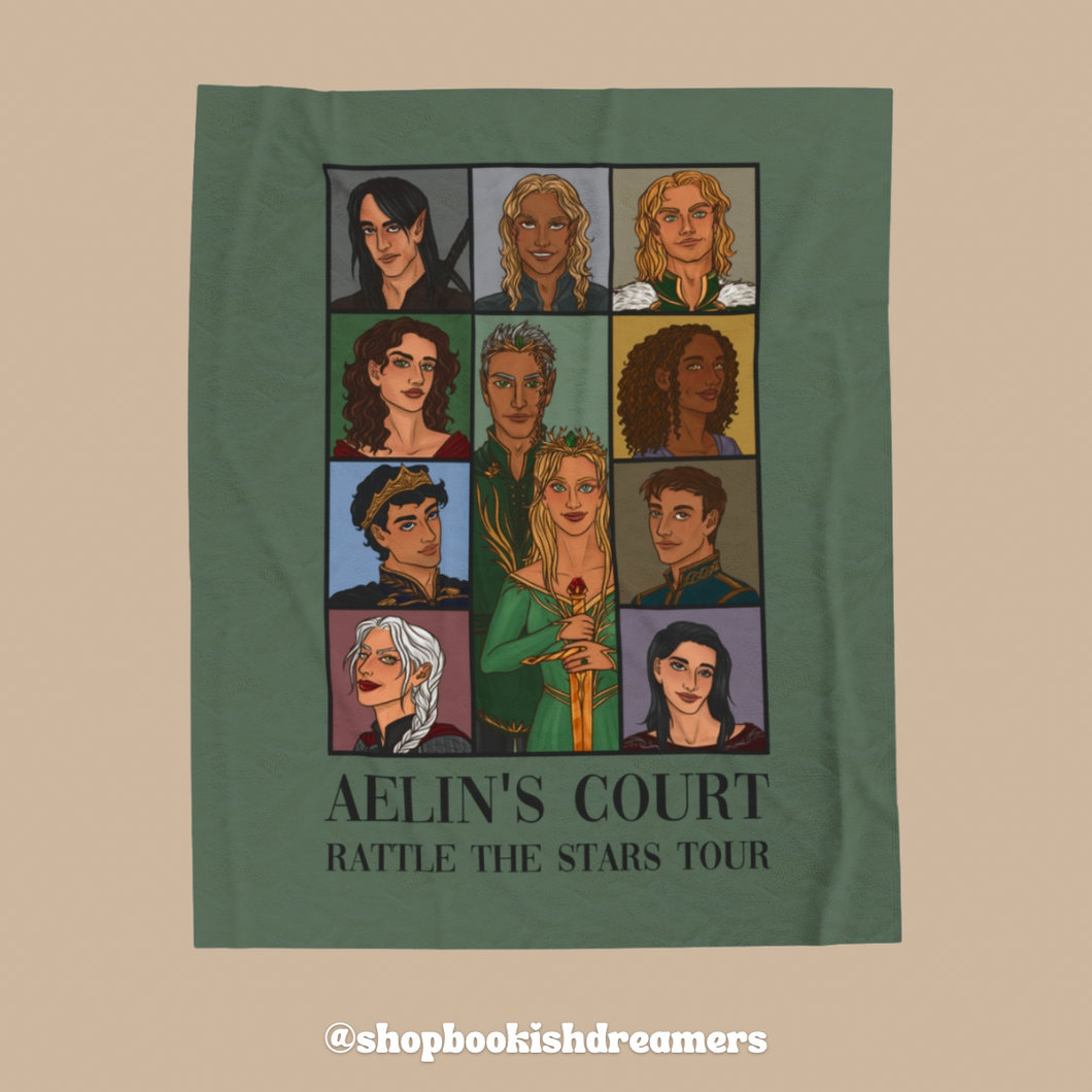 AELIN'S COURT VELVETEEN BLANKET