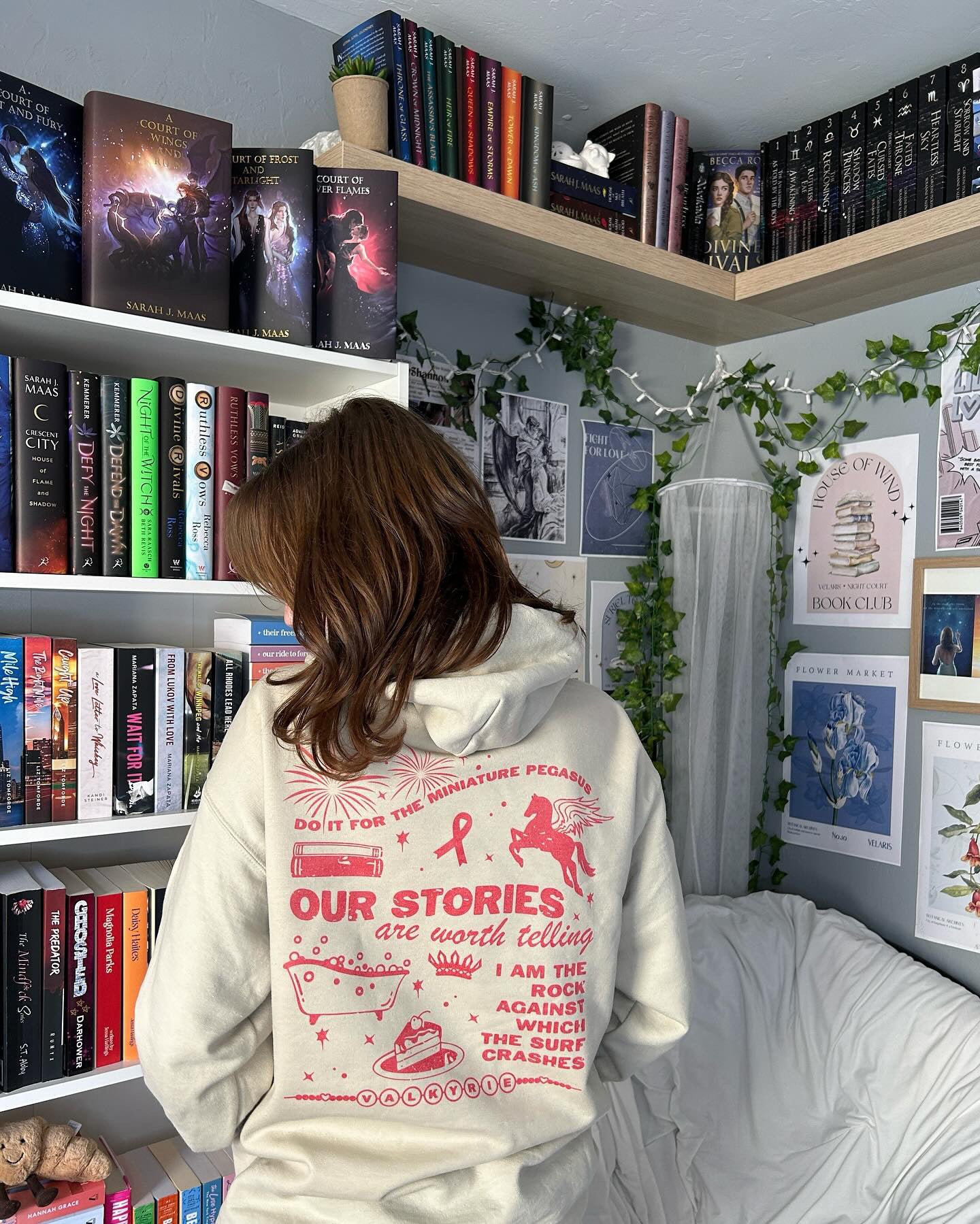 HOUSE OF WIND BOOK CLUB FULL LENGTH HOODIE