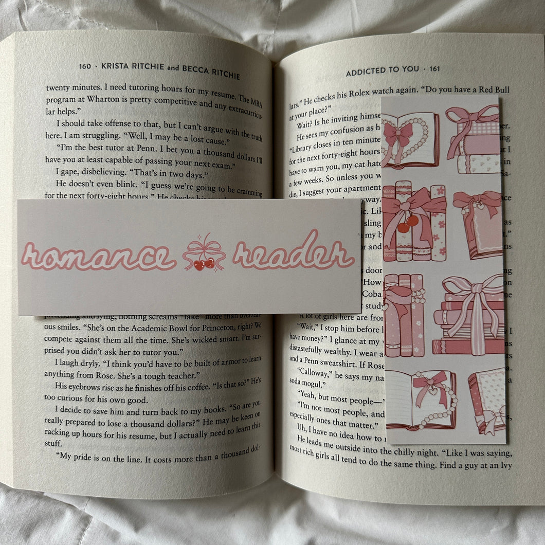 ROMANCE READER BOOKMARK