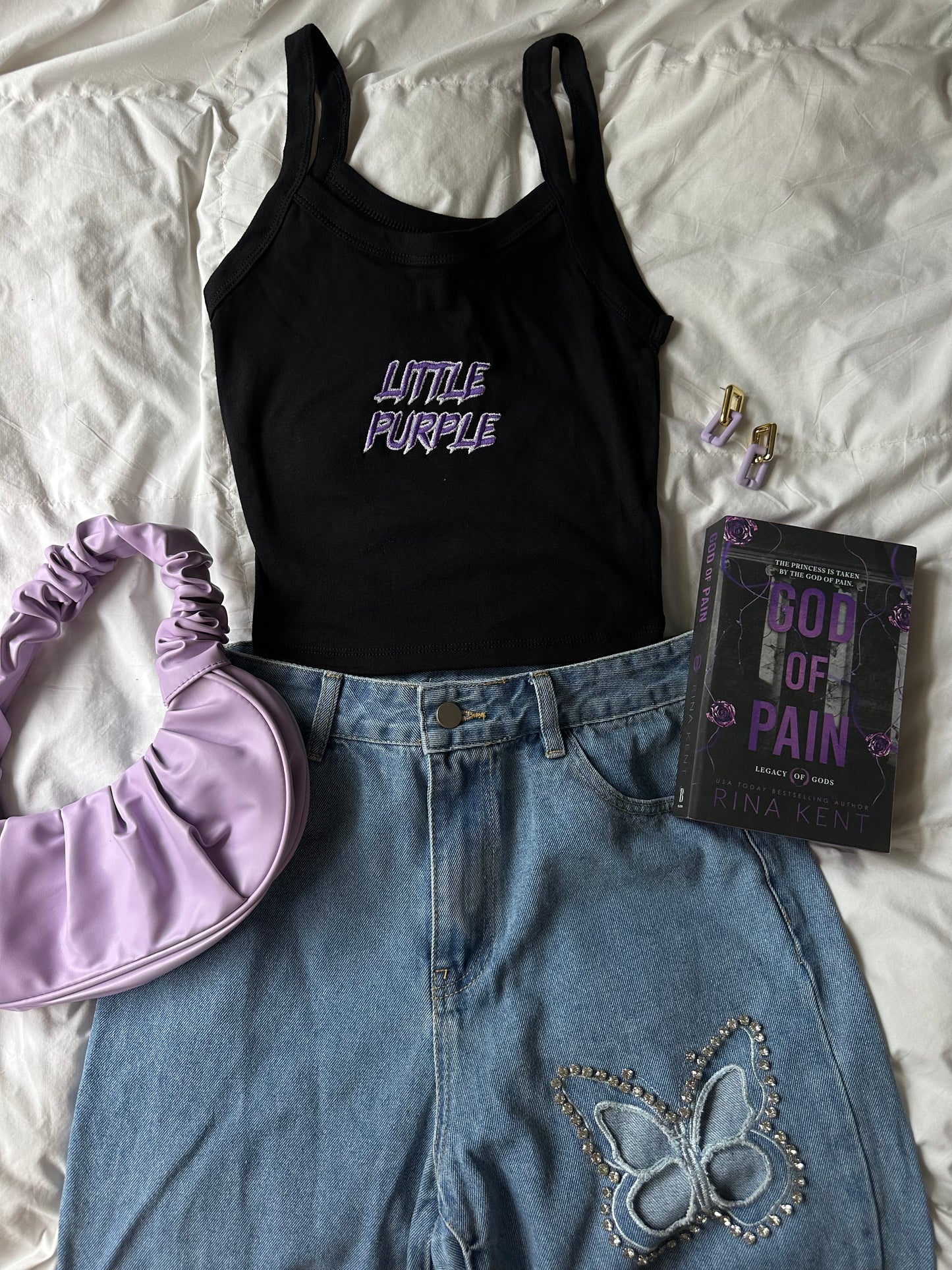 LEGACY OF GODS NICKNAMES EMBROIDERED BABY TANKS