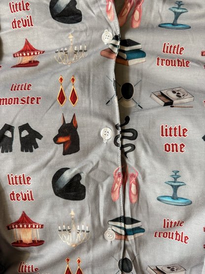 DEVIL'S NIGHT PAJAMA PANTS SETS