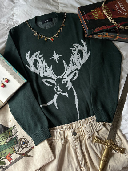 LORD OF THE NORTH KNIT SWEATER