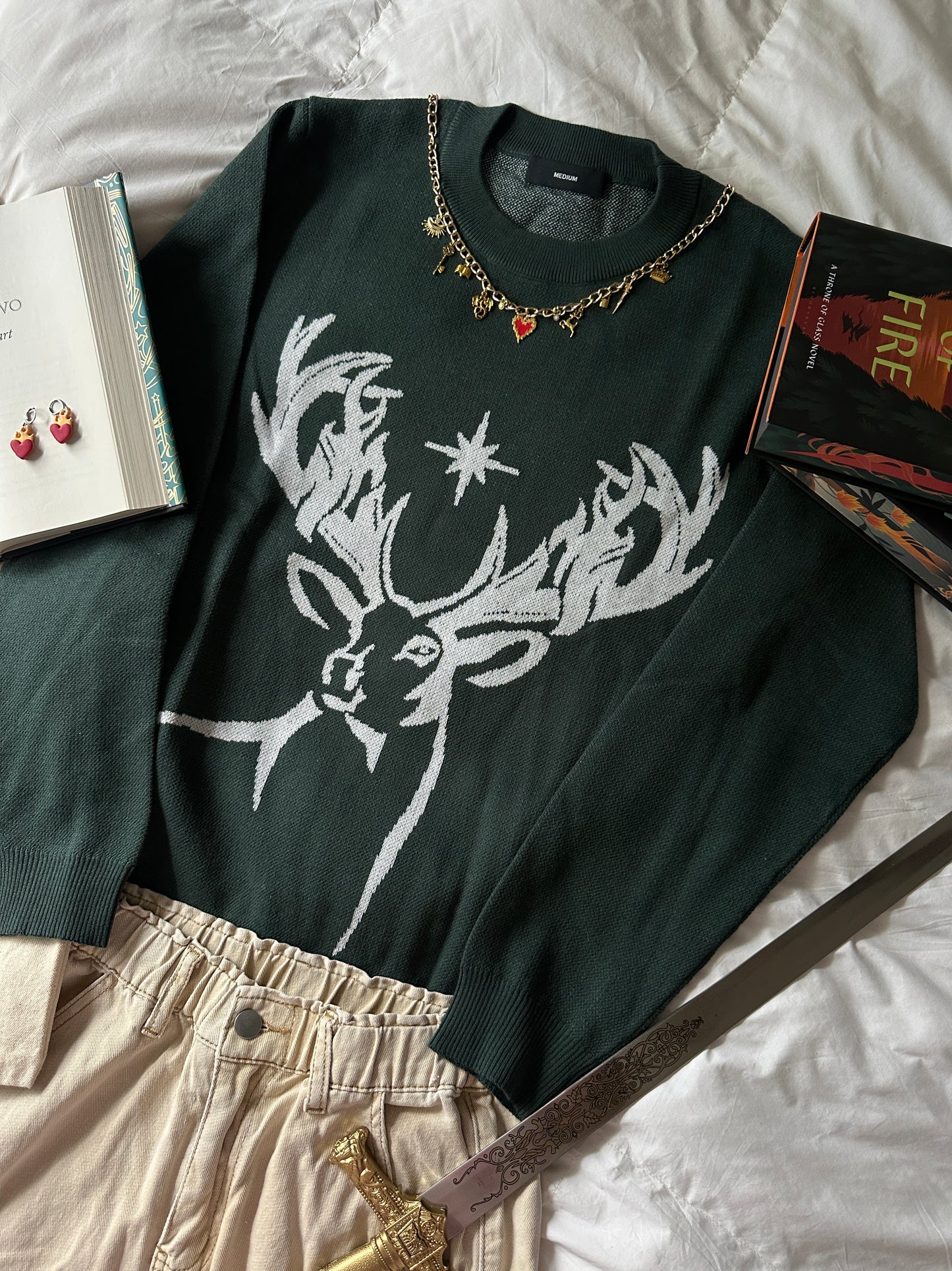 LORD OF THE NORTH KNIT SWEATER