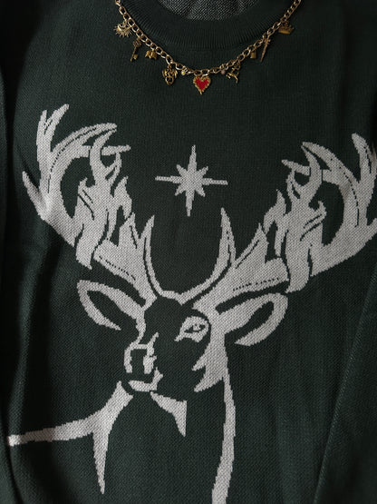 LORD OF THE NORTH KNIT SWEATER
