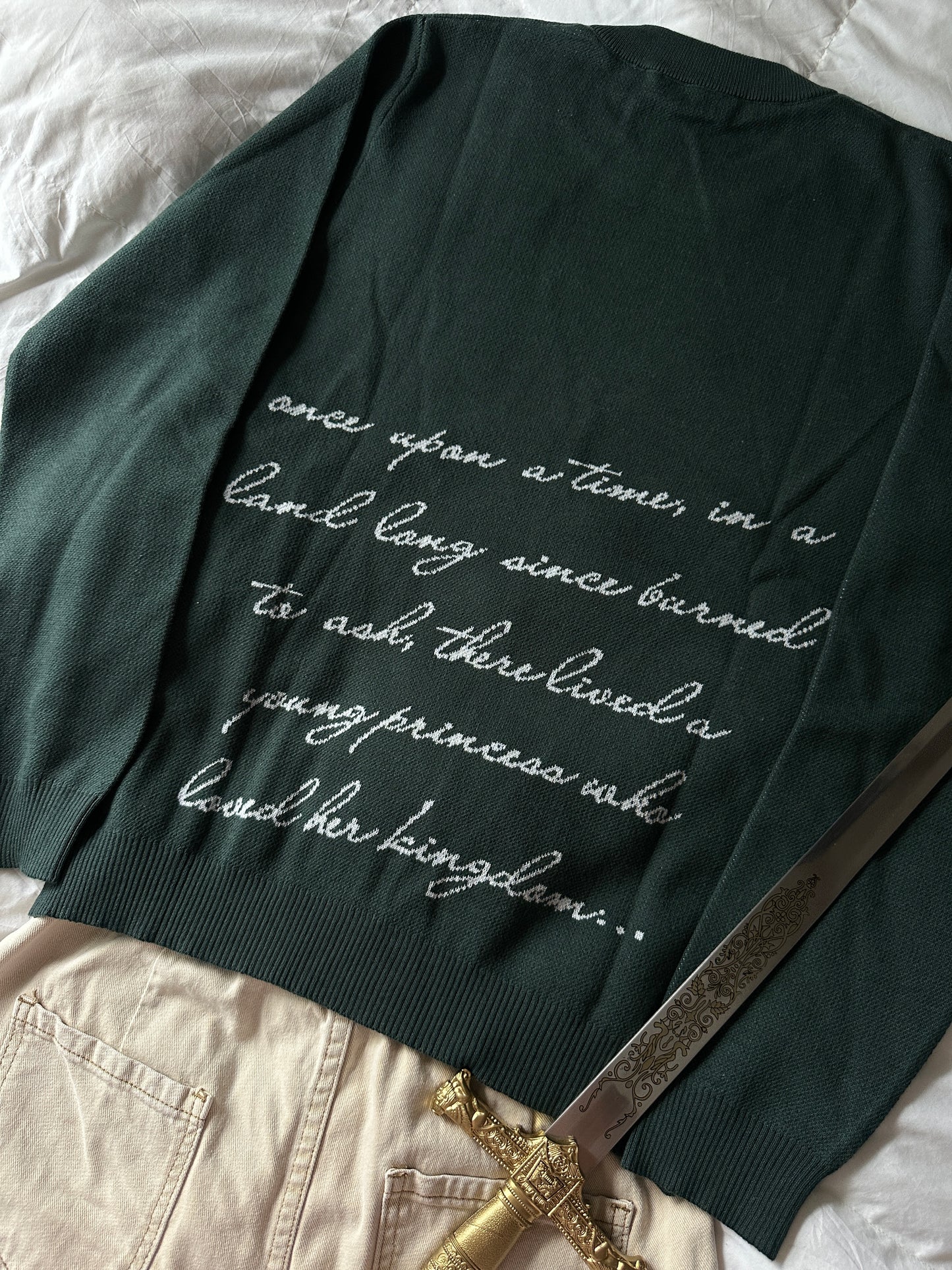 LORD OF THE NORTH KNIT SWEATER