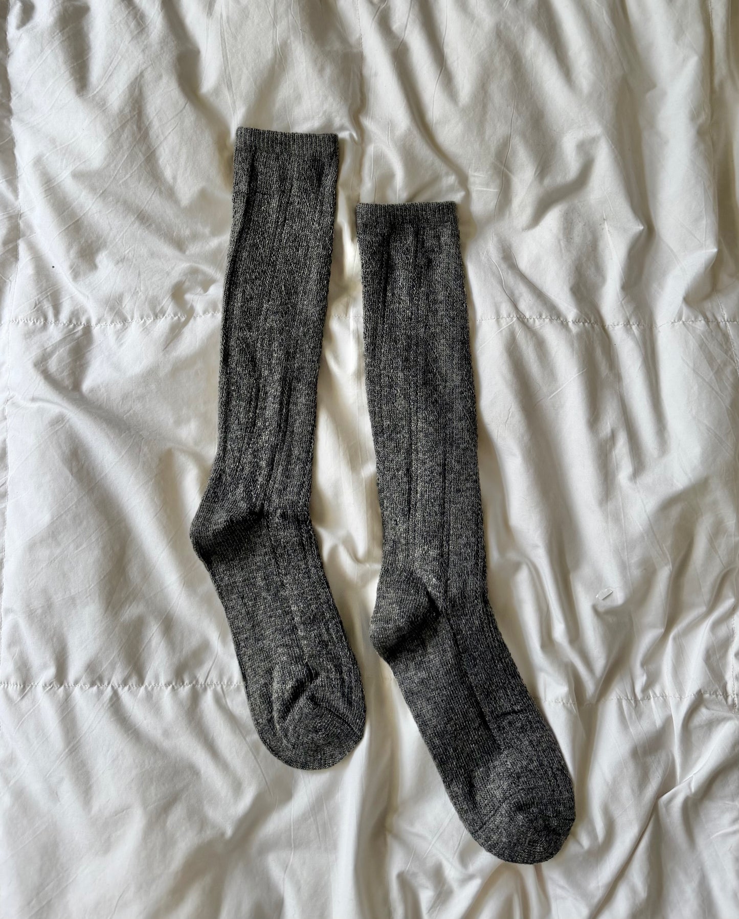 "S" & "B" KNIT SOCKS