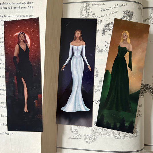 SARAH J MAAS FEMALES & LOCATIONS BOOKMARKS