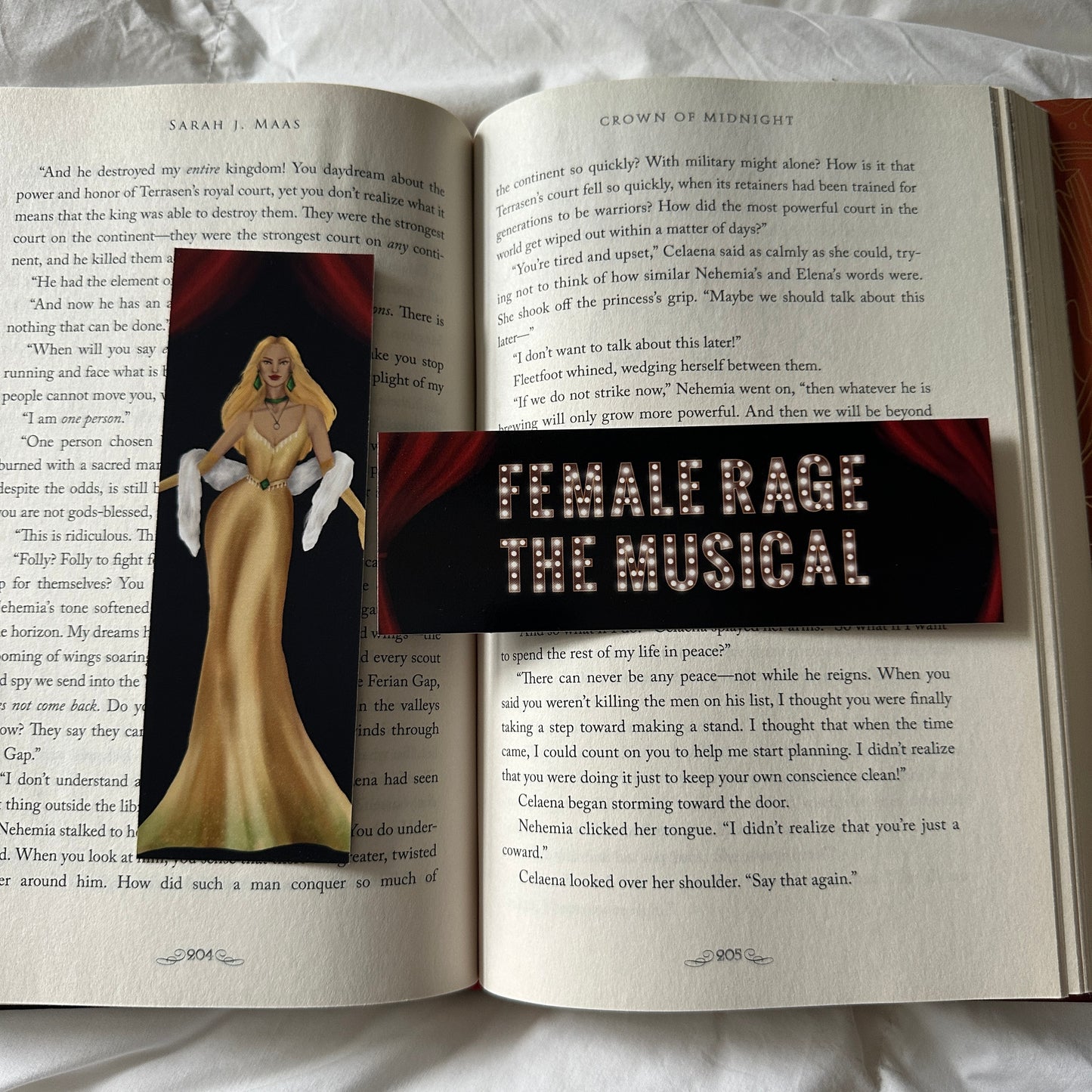 FEMALE RAGE BOOKMARKS