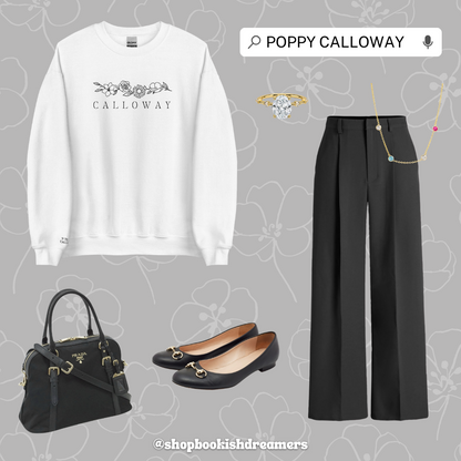 CALLOWAY EMBROIDERED CREWNECK