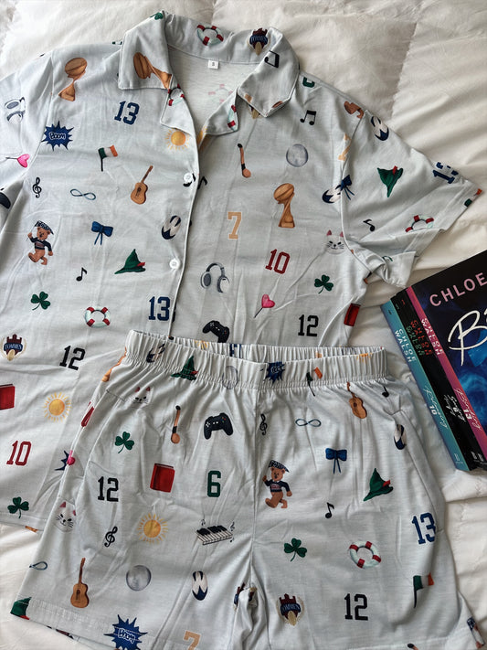 BOYS OF TOMMEN PAJAMA SHORTS SET