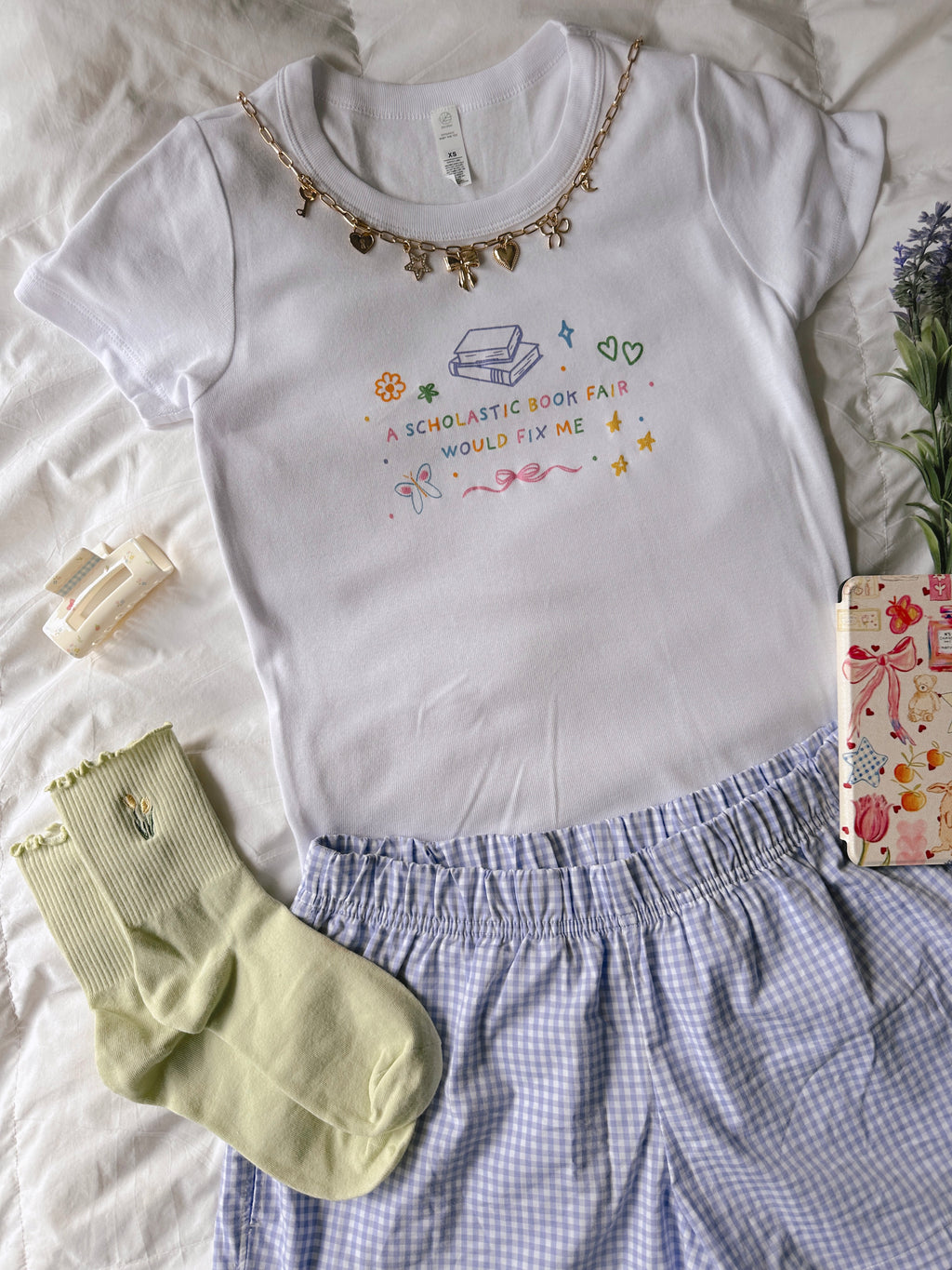 SCHOLASTIC BOOK FAIR BABY TEE