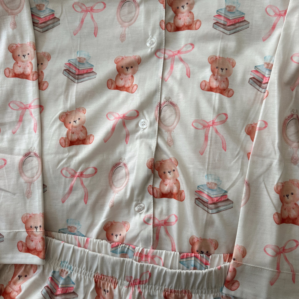 TEDDY BEAR LOVER PAJAMA PANTS SET