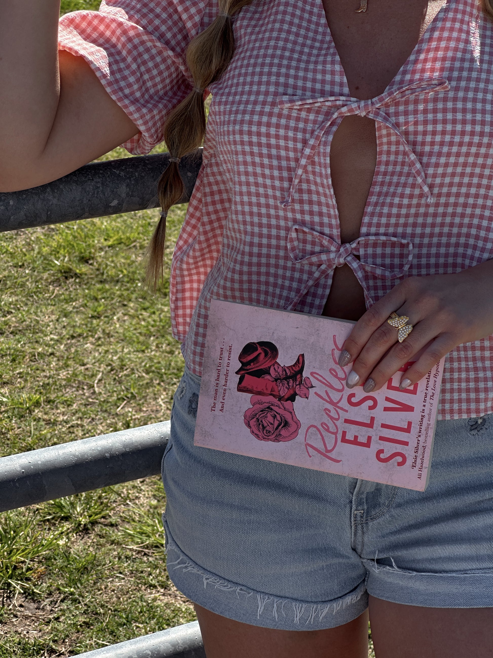 COWGIRL SUMMER GINGHAM TOP