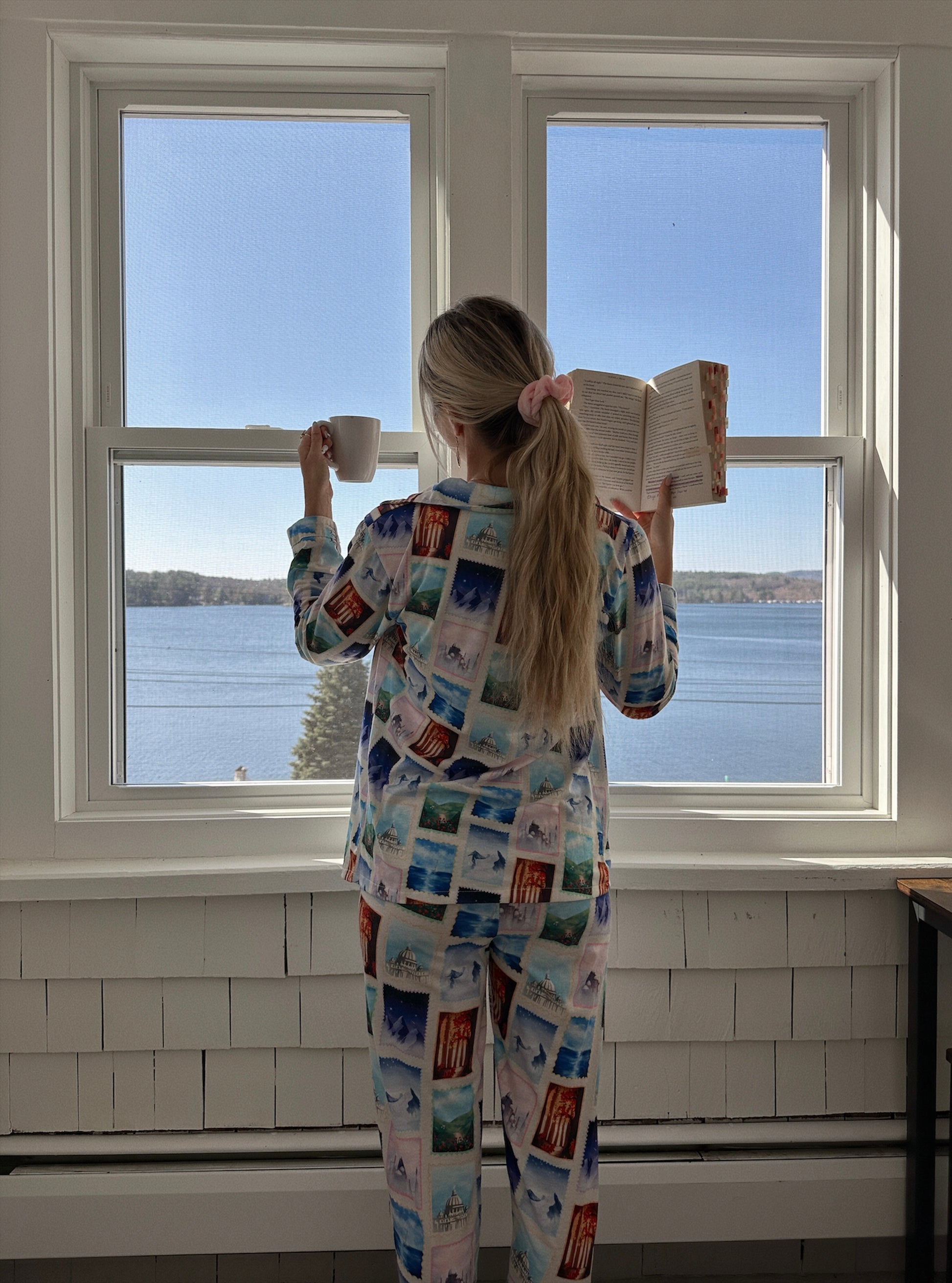 ACOTAR COURT STAMPS PAJAMA PANTS SET