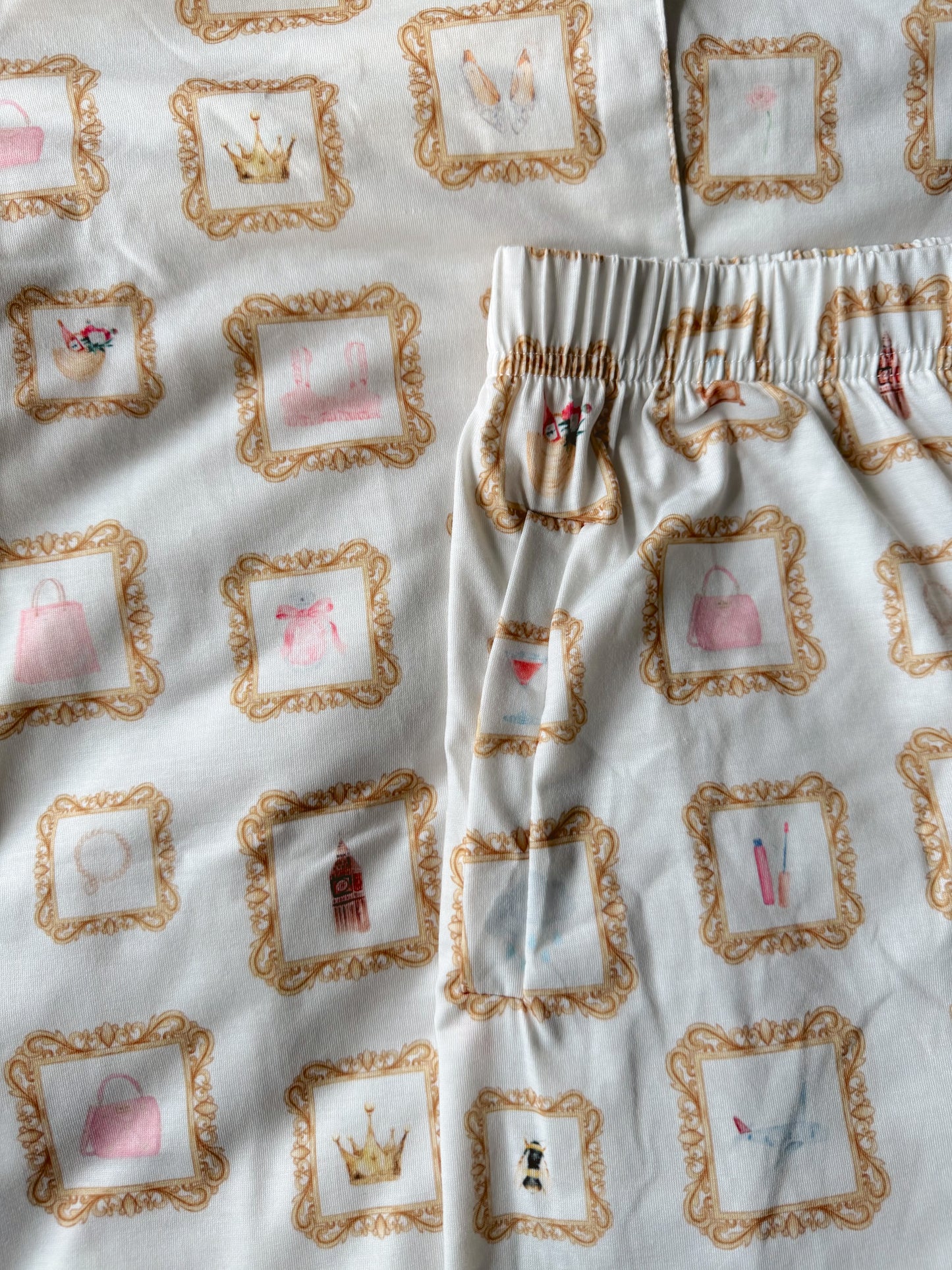 THE ICON PARKS PAJAMA SHORTS SET