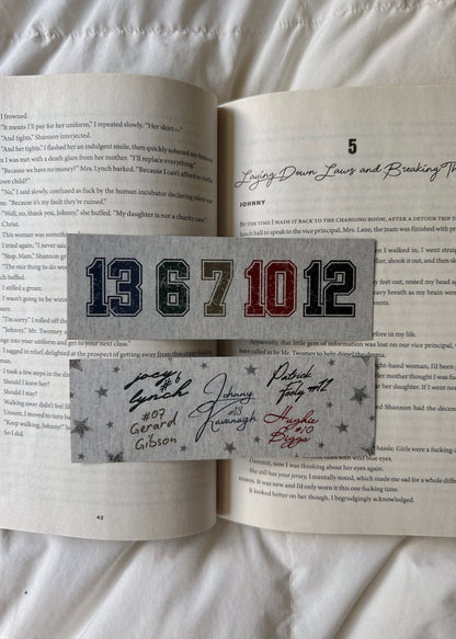 TOMMEN SIGNATURES BOOKMARK
