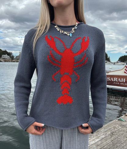 ANNUAL LOBSTER FESTIVAL KNIT SWEATER