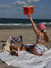Load image into Gallery viewer, ACOTAR COURT STAMPS HIGH-WAISTED SWIM BOTTOMS
