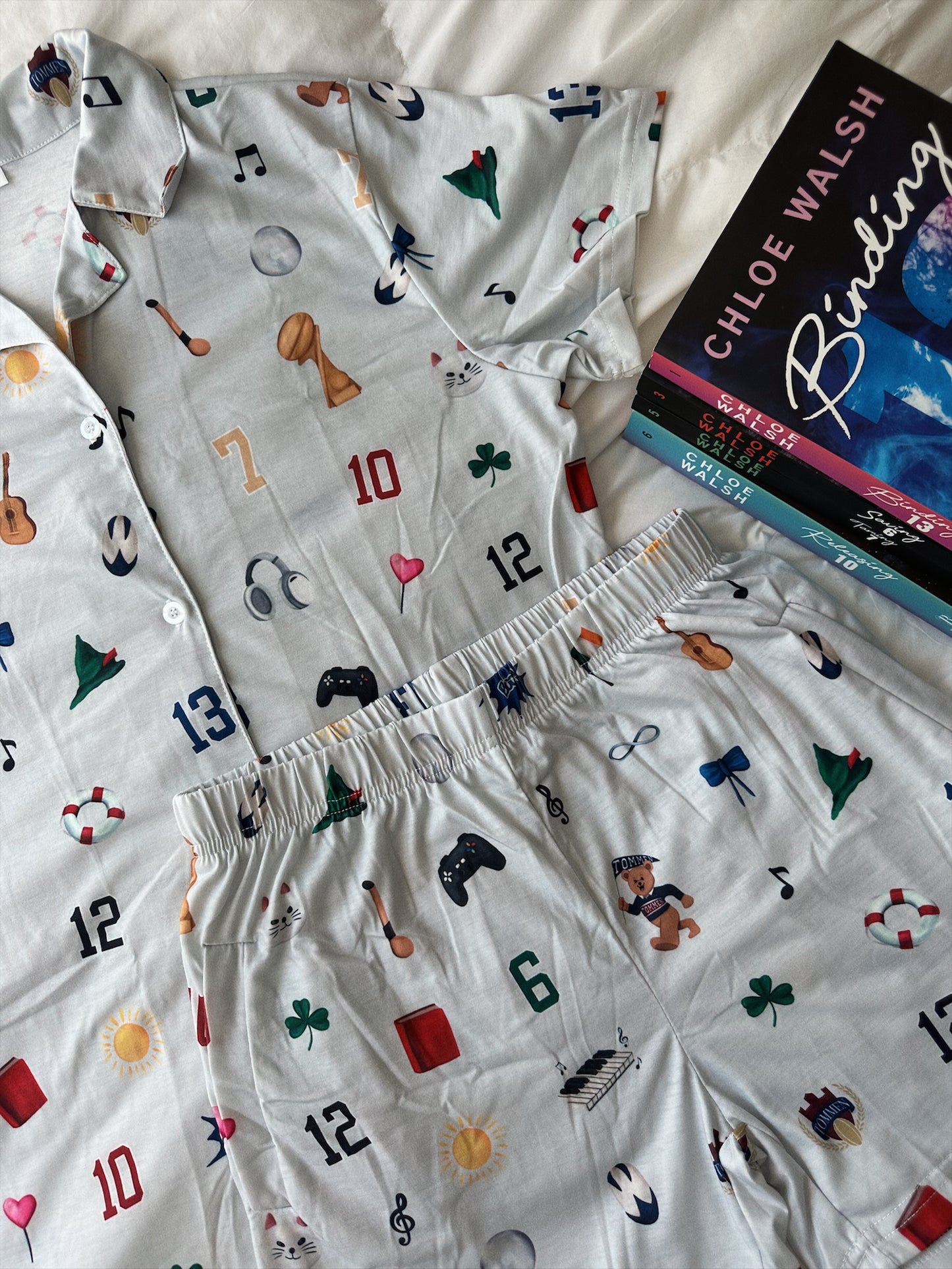 BOYS OF TOMMEN PAJAMA SHORTS SET