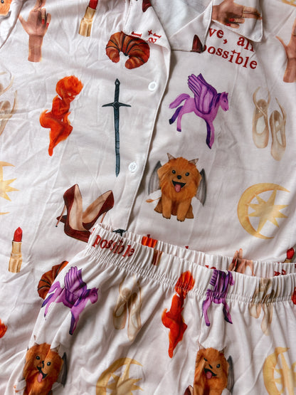 BRYCE'S PAJAMA SHORTS SET