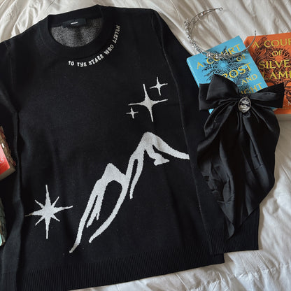 TO THE STARS WHO LISTEN KNIT SWEATER