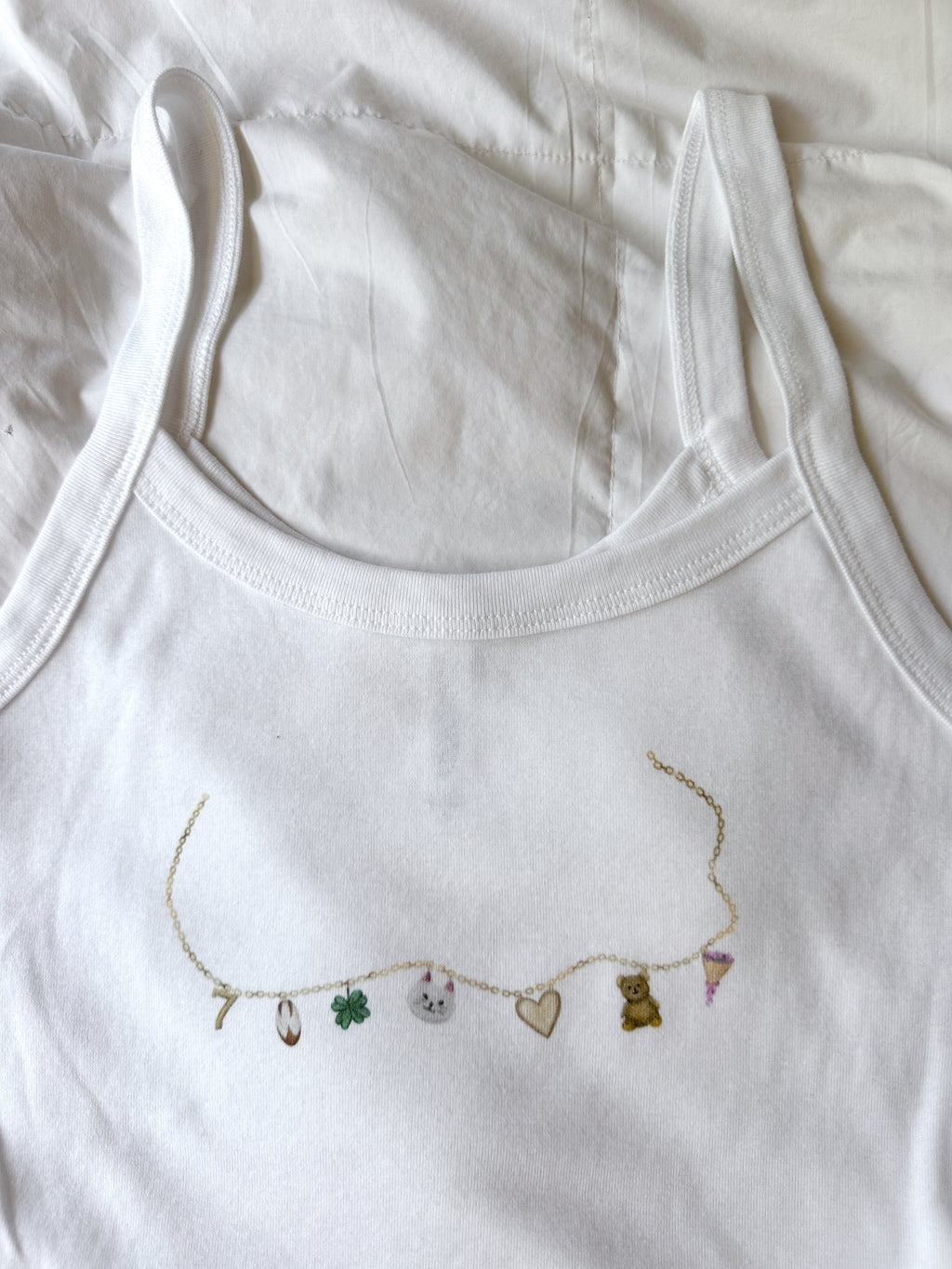 TOMMEN CHARM NECKLACES BABY TANK